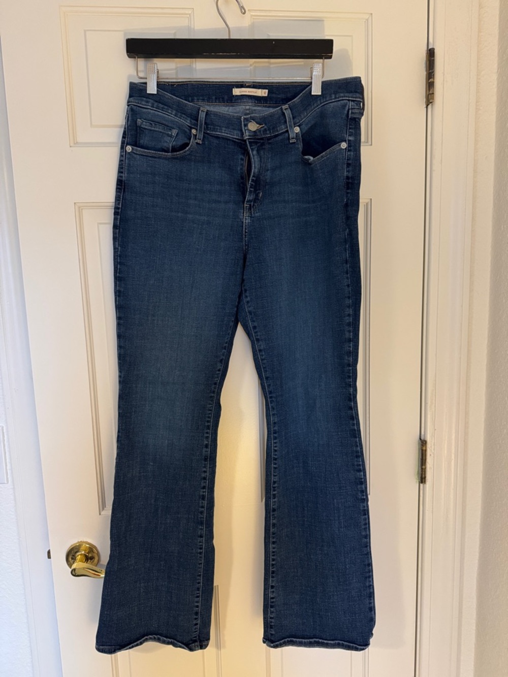Levi's Dark Blue Boot Cut Jeans